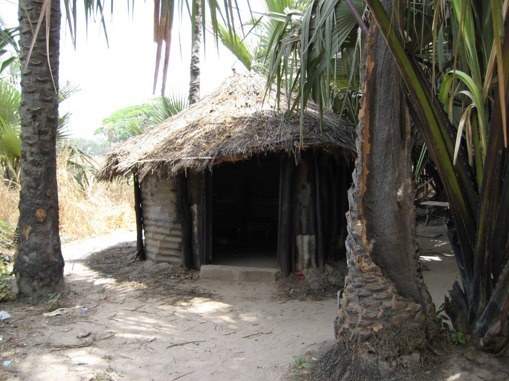 Bush hut